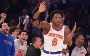 Performanță Istorică: OG Anunoby și New York Knicks Surclasează Denver Nuggets cu 145-118