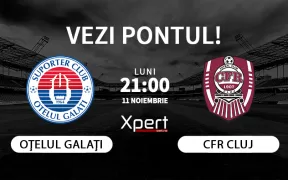 Otelul Galati vs CFR Cluj Ponturi Superliga 11.11.2024