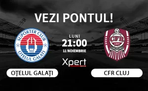 Otelul Galati vs CFR Cluj Ponturi Superliga 11.11.2024