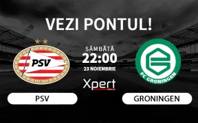 PSV vs Groningen Ponturi Olanda 23.11.24