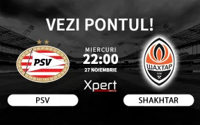 PSV vs Shakhtar Ponturi Champions League 27.11.24