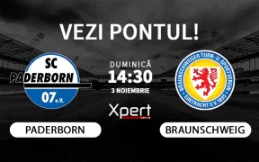 Paderborn vs Braunschweig Ponturi Bundesliga 2 03.11.24