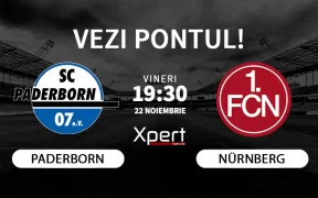 Paderborn vs Nurnberg Ponturi Bundesliga 2 22.11.24