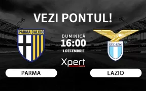 Parma vs Lazio Ponturi Serie A 01.12.24