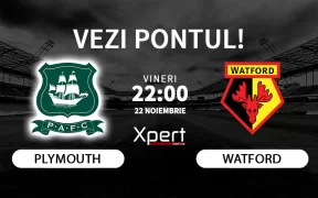 Plymouth vs Watford Ponturi Championship 22.11.24
