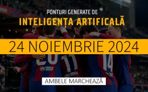 Ponturi Inteligenta Artificiala GG 24.11.24
