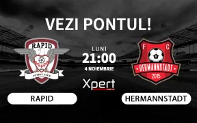 Rapid vs Hermannstadt Ponturi Superliga 04.11.24