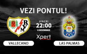 Rayo Vallecano vs Las Palmas Ponturi La Liga 08.11.2024