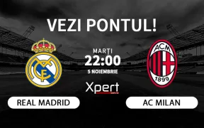 Real Madrid vs AC Milan Ponturi Champions League 05.11.2024