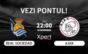 Real Sociedad vs Ajax Ponturi Europa League 28.11.2024
