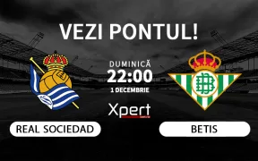 Real Sociedad vs Betis Ponturi LaLiga 01.12.24