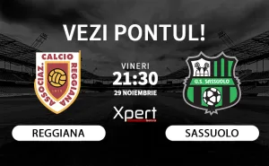 Reggiana vs Sassuolo Ponturi Serie B 29.11.2024