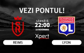 Reims vs Lyon Ponturi Ligue 1 23.11.2024