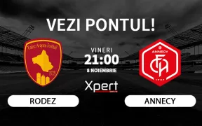 Rodez vs Annecy Ponturi Ligue 2 08.11.24