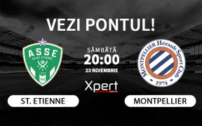Saint Etienne vs Montpellier Ponturi Ligue 1 23.11.2024