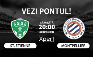 Saint Etienne vs Montpellier Ponturi Ligue 1 23.11.2024