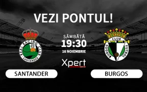 Santander vs Burgos Ponturi LaLiga 2 16.11.24
