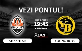 Shakhtar vs Young Boys Ponturi Champions League 06.11.24