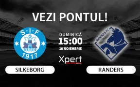 Silkeborg vs Randers Ponturi Danemarca 10.11.24