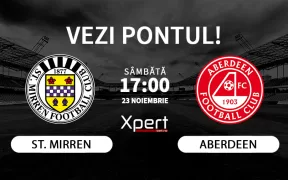 St Mirren vs Aberdeen Ponturi Scotia 23.11.24