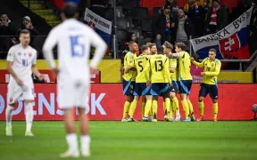 Suedia Învinge Slovacia cu 2-1 și Revine în Liga B din Nations League