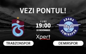 Trabzonspor vs Adana Demirspor Ponturi Super Lig 25.11.2024