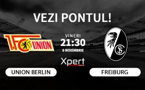 Union Berlin vs Freiburg Ponturi Bundesliga 08.11.24