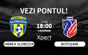 Unirea Slobozia vs Botosani Ponturi Superliga 04.11.24