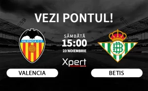 Valencia vs Betis Ponturi La Liga 23.11.2024