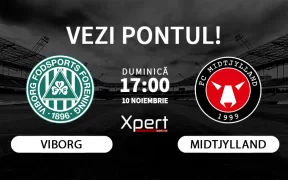 Viborg vs Midtjylland Ponturi Danemarca 10.11.24