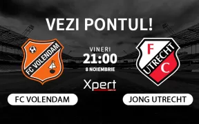 Volendam vs Jong Utrecht Ponturi Olanda 08.11.24