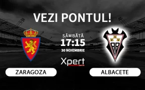 Zaragoza vs Albacete Ponturi LaLiga 2 30.11.24