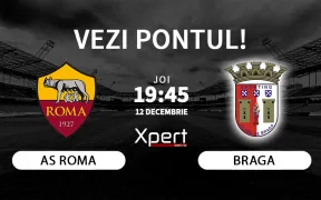 AS Roma vs Braga Ponturi Europa League 12.12.24