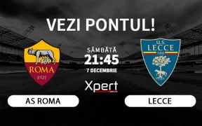 AS Roma vs Lecce Ponturi Serie A 07.12.24