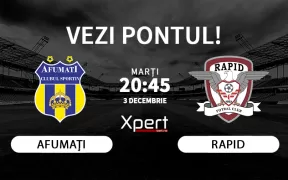 Afumati vs Rapid Ponturi Cupa Romaniei 03.12.24