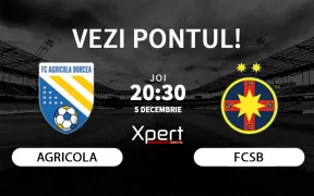 Agricola Borcea vs FCSB Ponturi