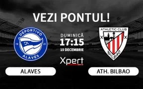 Alaves vs Athletic Bilbao Ponturi LaLiga 15.12.24