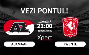 Alkmaar vs Twente Ponturi Olanda 21.12.24