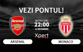 Arsenal vs Monaco Ponturi Champions League 11.12.24