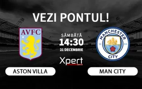 Aston Villa vs Manchester City Ponturi Premier League 21.12.24