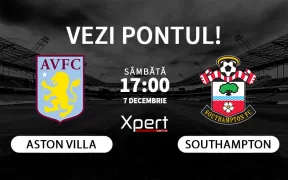 Aston Villa vs Southampton Ponturi Premier League 07.12.24