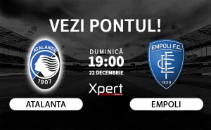 Atalanta vs Empoli Ponturi Serie A 22.12.24