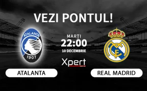 Atalanta vs Real Madrid Ponturi Champions League 10.12.24