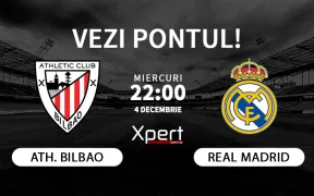 Athletic Bilbao vs Real Madrid Ponturi LaLiga 04.12.24