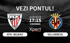Athletic Bilbao vs Villarreal Ponturi LaLiga 08.12.24