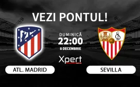 Atletico Madrid vs Sevilla Ponturi LaLiga 08.12.24