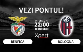 Benfica vs Bologna Ponturi Champions League 11.12.24