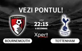 Bournemouth vs Tottenham Ponturi Premier League 05.12.24
