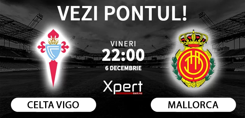 Celta Vigo vs Mallorca Ponturi LaLiga 06.12.24