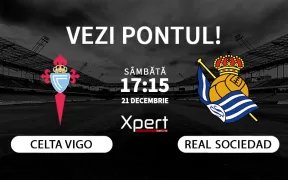 Celta Vigo vs Real Sociedad Ponturi LaLiga 21.12.24